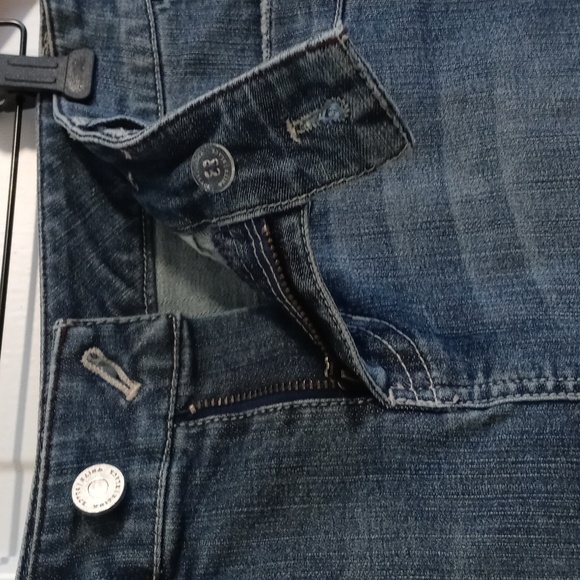 💙White House Black Market💙 - Blue Denim Stretch Mini Skirt - Picture 6 of 14